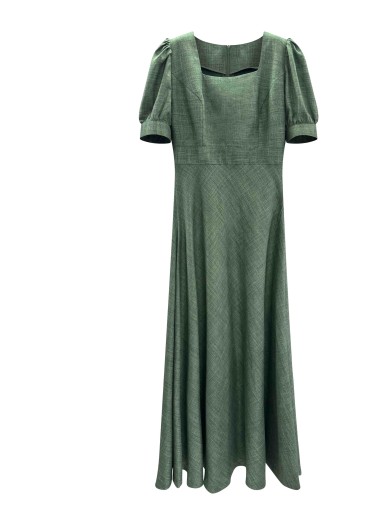 Bamboo Wool Linen Silk Dress